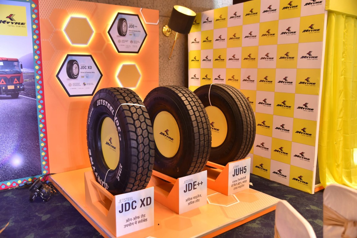 jk tyre product launch events