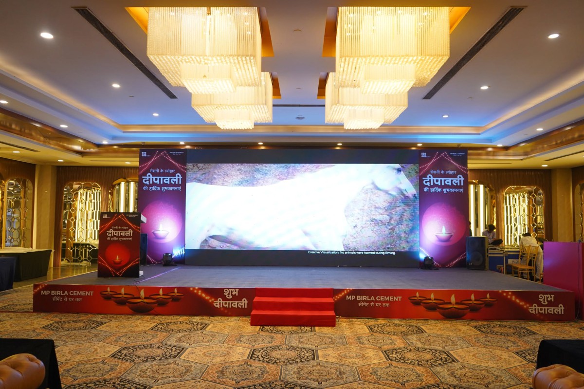 mp birla cement diwali events
