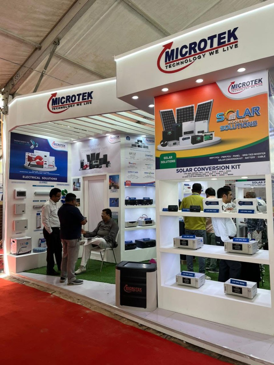 Microtek Exhibition Stall March-2023
