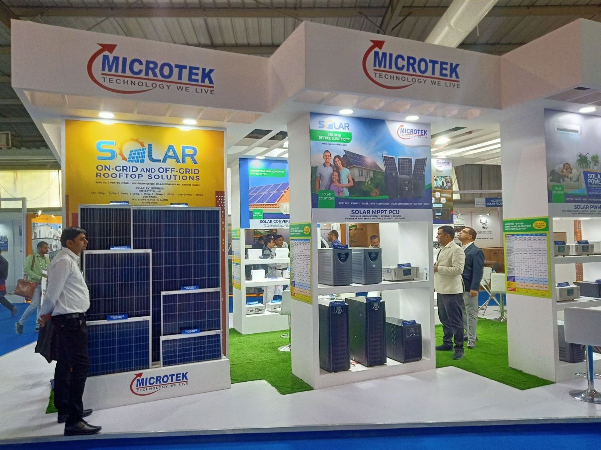 Microtek Exhibition Stall